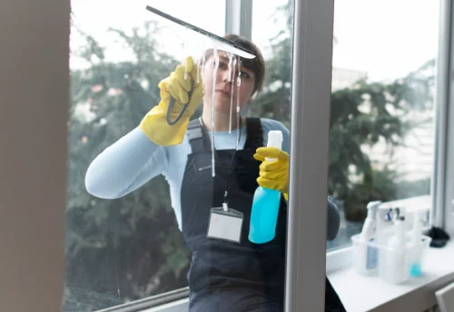 Nettoyage de vitres intérieures et extérieures à l'Isle-d'Abeau